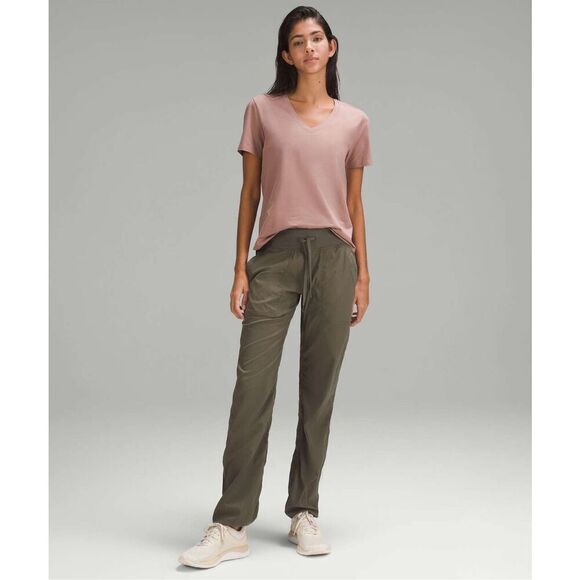 Lululemon Love V-Neck T-Shirt Twilight Rose - Picture 2 of 8